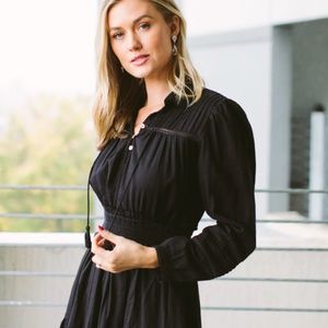 Cleobella Farlow Mini Dress in Black (XS)